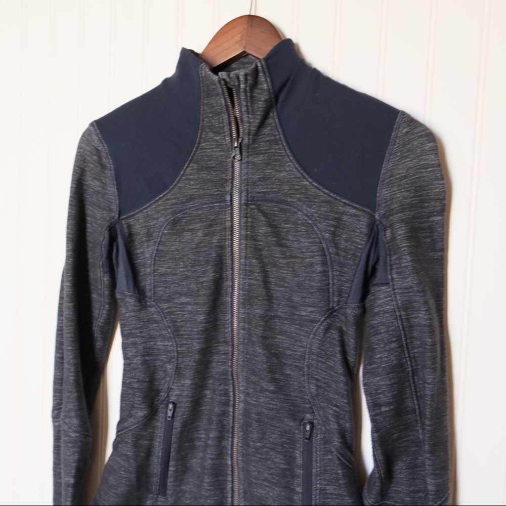 LULULEMON FORME DEFINE SLUB DENIM INKWELL JACKET - Picture 6 of 11